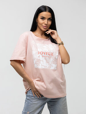 Текс-плюс Футболка 572647 НФ-00156183 Розовый