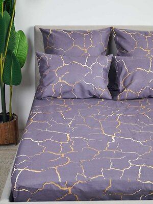 Текс-плюс Простыня 572656 НФ-00152632 Кракле, цвет серый