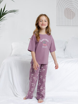 CROCKID Пижама 572740 МП 1657 бордовый