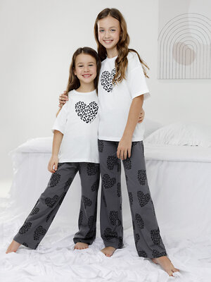 CROCKID Пижама 572757 МП 1657 белый