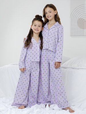 CROCKID Пижама 572765 МП 1668 фиолетовый