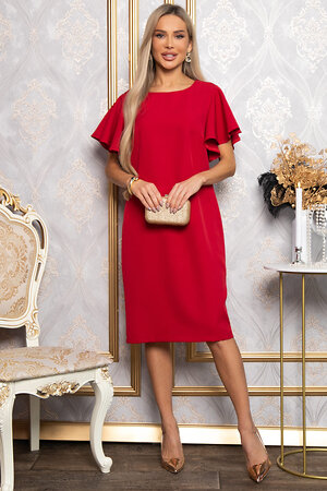 LT Collection Платье 572799 П14853-25М красный