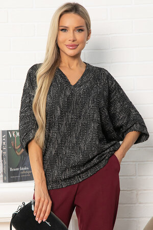 LT Collection Джемпер 572855 Б14907-12М черный