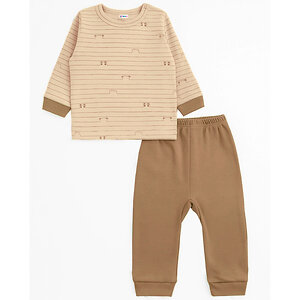 YOULALA Комплект 572980 6518201116 бежевый/коричневый