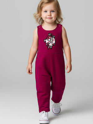 PLAYTODAY Полукомбинезон 573053 32443015 бордовый