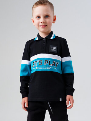 PLAYTODAY Джемпер 573090 32512300 белый,черный,бирюзовый