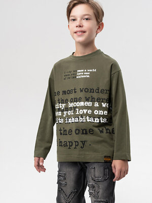 PLAYTODAY Фуфайка 573171 32511410 хаки