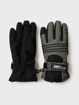 PLAYTODAY Перчатки 573225 32511415 черный,хаки