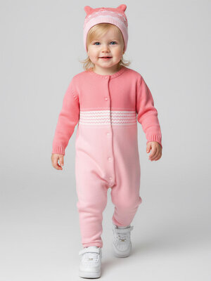 PLAYTODAY Комбинезон 573240 32524035 розовый,светло-розовый