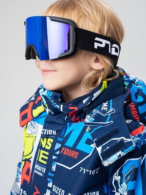 PLAYTODAY Маска горнолыжная 573247 32512808 черный,синий