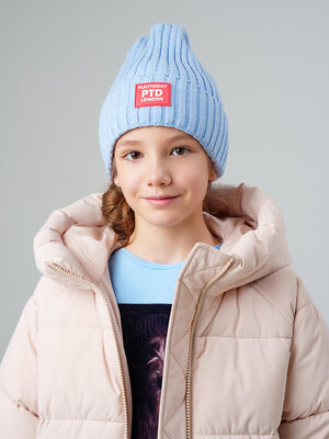 PLAYTODAY Шапка 573275 32521486 голубой