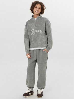 MARK FORMELLE Брюки 573282 183411 ACID WASH серый