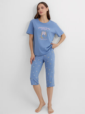 MARK FORMELLE Комплект 573323 592370 синий +бокальчики на синем