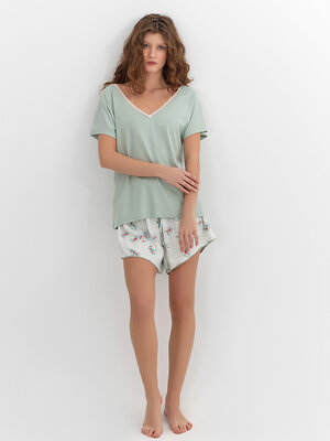 MARK FORMELLE Комплект 573331 592544 эдельвейс +веточки на мятном