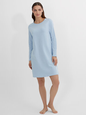 MARK FORMELLE Платье 573348 572388 горошек на голубом