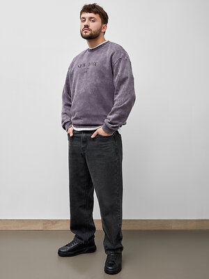 MARK FORMELLE Свитшот 573371 121801/1 серая варка +печать