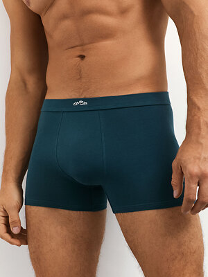 Omsa Трусы 573398 OmB 1236 Боксеры муж. с тканевой резинкой, CO Oceania (Синий)