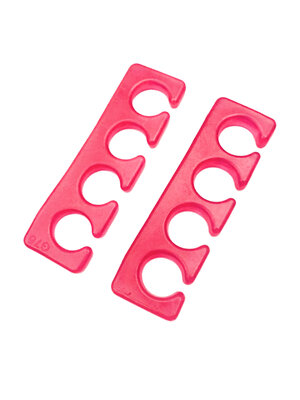 Kristaller Разделители для пальцев, 2 шт., ярко-розовый 573439 28197 