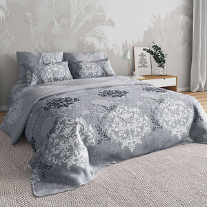 Текс-плюс КПБ Общий 573510 00000006997 Кружево серый