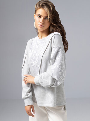 CHARUTTI Свитшот 573677 12438 Серый