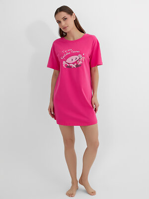 MARK FORMELLE Сорочка 573716 572371 розовый +печать