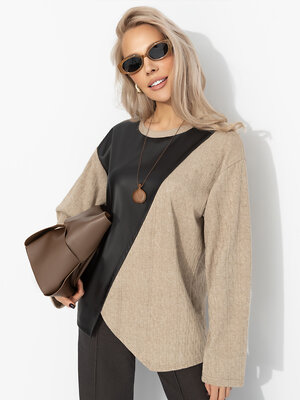 CHARUTTI Лонгслив 573727 12427 Бежевый