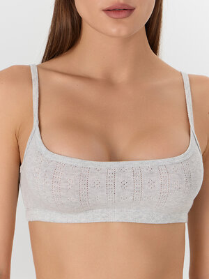 MARK FORMELLE Топ 573778 502976 серый меланж