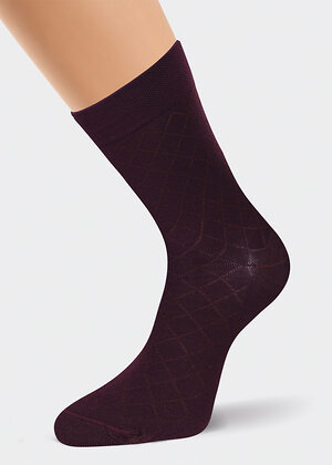 CLEVER Носки 573882 К195Л т.бордовый