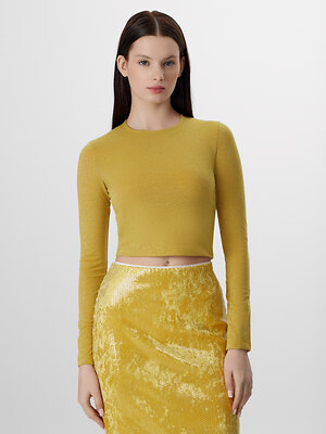 MARK FORMELLE Джемпер 573927 122901 сотерн с люрексом золото