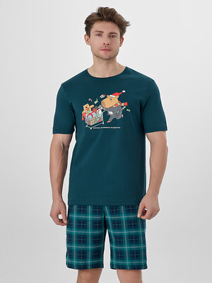 MARK FORMELLE Комплект 573933 591044 изумруд +сине -зеленая клетка