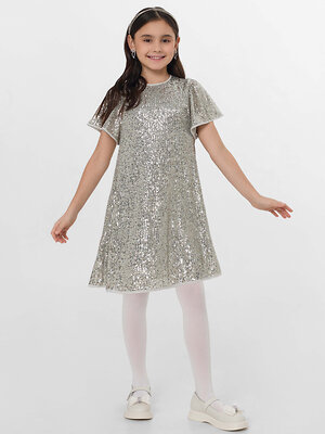 MARK FORMELLE Платье 573936 157975 серебристые пайетки