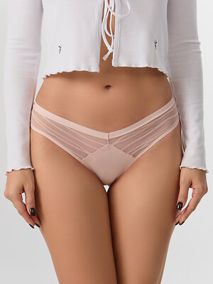 MARK FORMELLE Трусы 573949 412475 полоска на бежевом