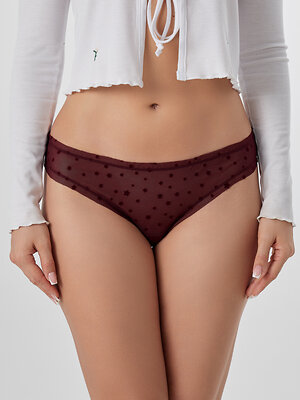 MARK FORMELLE Трусы 573950 412479 звезды на бордовом