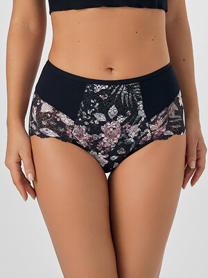 MARK FORMELLE Трусы 573991 412670 цветы на черном
