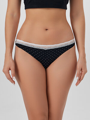 MARK FORMELLE Трусы 573999 412344 горошек на черном