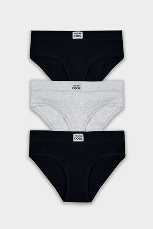 MARK FORMELLE Трусы 574057 412491-3 серый меланж+черный