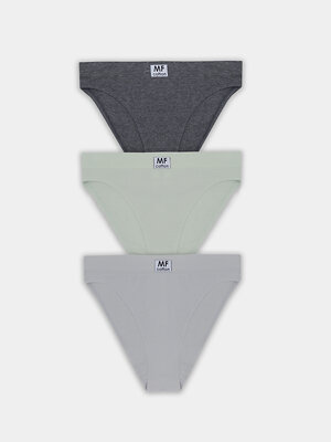 MARK FORMELLE Трусы 574064 412542-3 т.серый меланж+св.серый +мятный