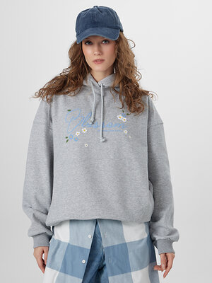 MARK FORMELLE Худи 574111 122954 серый меланж+печать