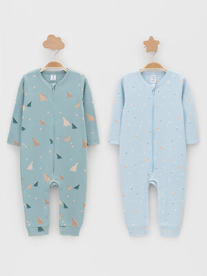 CROCKID Комбинезон 574156 К 6522-2уп голубой