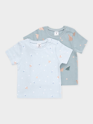 CROCKID Футболка 574172 К 301156-2уп голубой