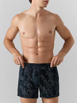 MARK FORMELLE Трусы 574190 411152 разводы на черном