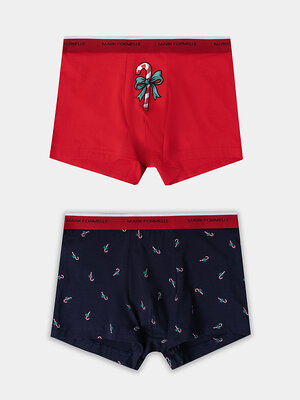 MARK FORMELLE Трусы 574211 411228-2 красный +маленькие леденцы на т.синем