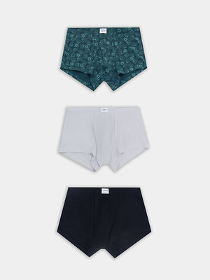 MARK FORMELLE Трусы 574223 411122-3 узор на атлантике +св.серый +черный