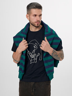 MARK FORMELLE Футболка 574249 111935 черный +печать