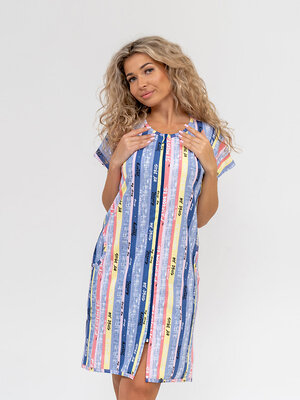 Текс-плюс Халат 574485 НФ-00140458 Голубой