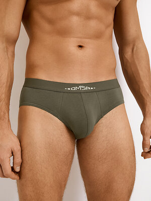 Omsa Трусы 574556 OmB 1224-1 Слипы муж. с откр. резинкой, CO Militari (Зеленый)