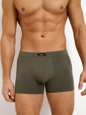 Omsa Трусы 574558 OmB 1233-1 Боксеры муж. с закр. резинкой, CO Militari (Зеленый)