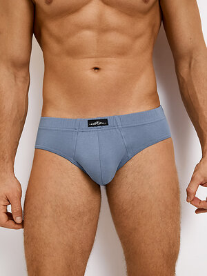 Omsa Трусы 574559 OmB 1223-1 Слипы муж. с закр. резинкой, CO Cadet Blu (Голубой)