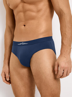 Omsa Трусы 574567 OmB 1224-1 Слипы муж. с откр. резинкой, CO Blu (Синий)
