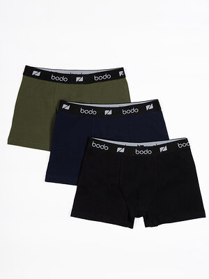 Bodo Трусы 574662 51-4MU черный/темно-синий/оливковый
